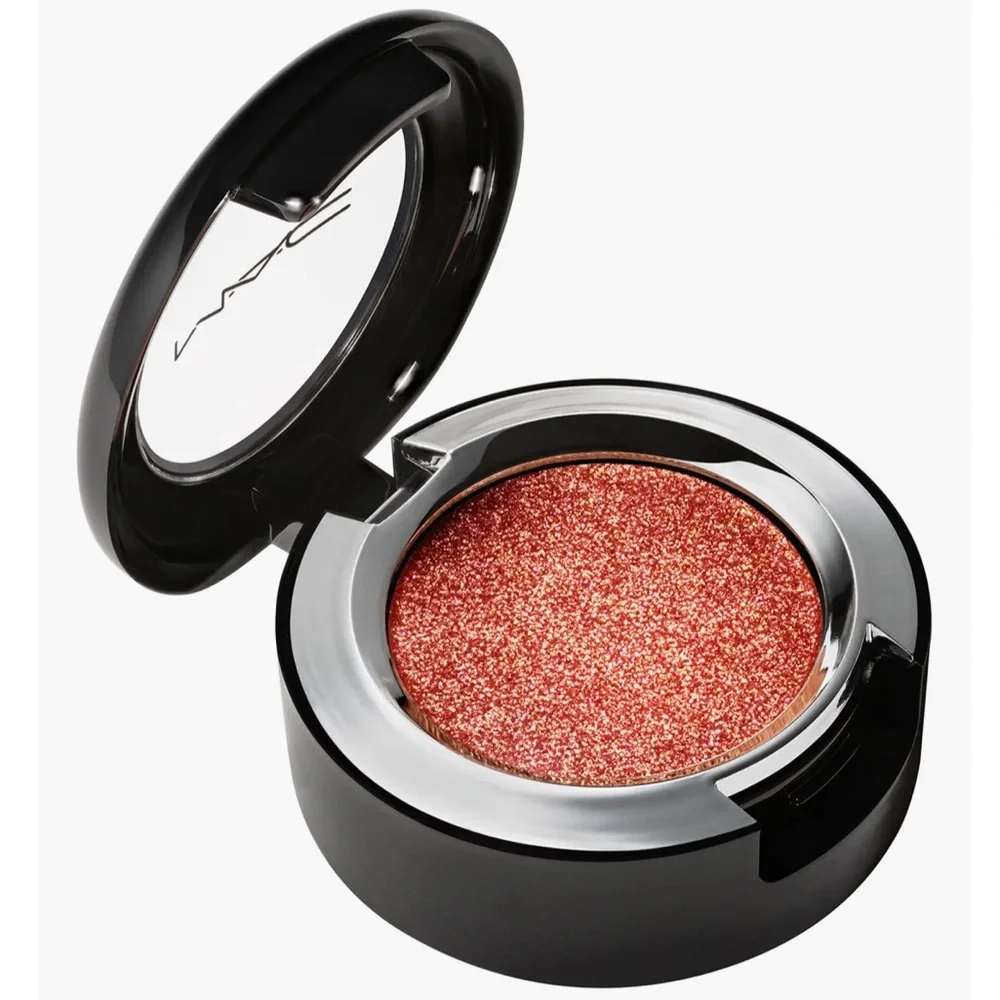 ⬇️ ⭐️ NEW MAC Cosmetics Dazzleshadow Extreme Pressed Eyeshadow Powder Copper